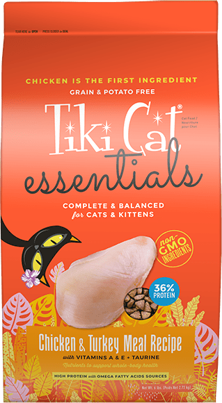 Tiki Cat Essentials Chicken & Turkey Meal Recipe